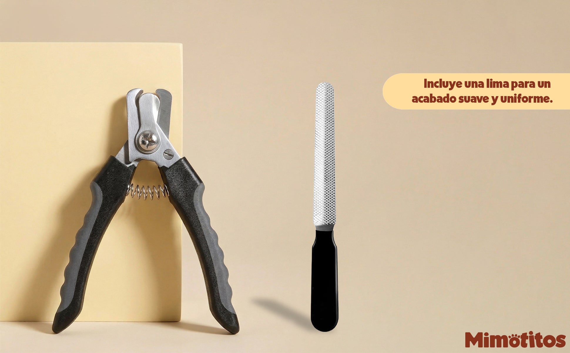 Cortaúñas con seguro