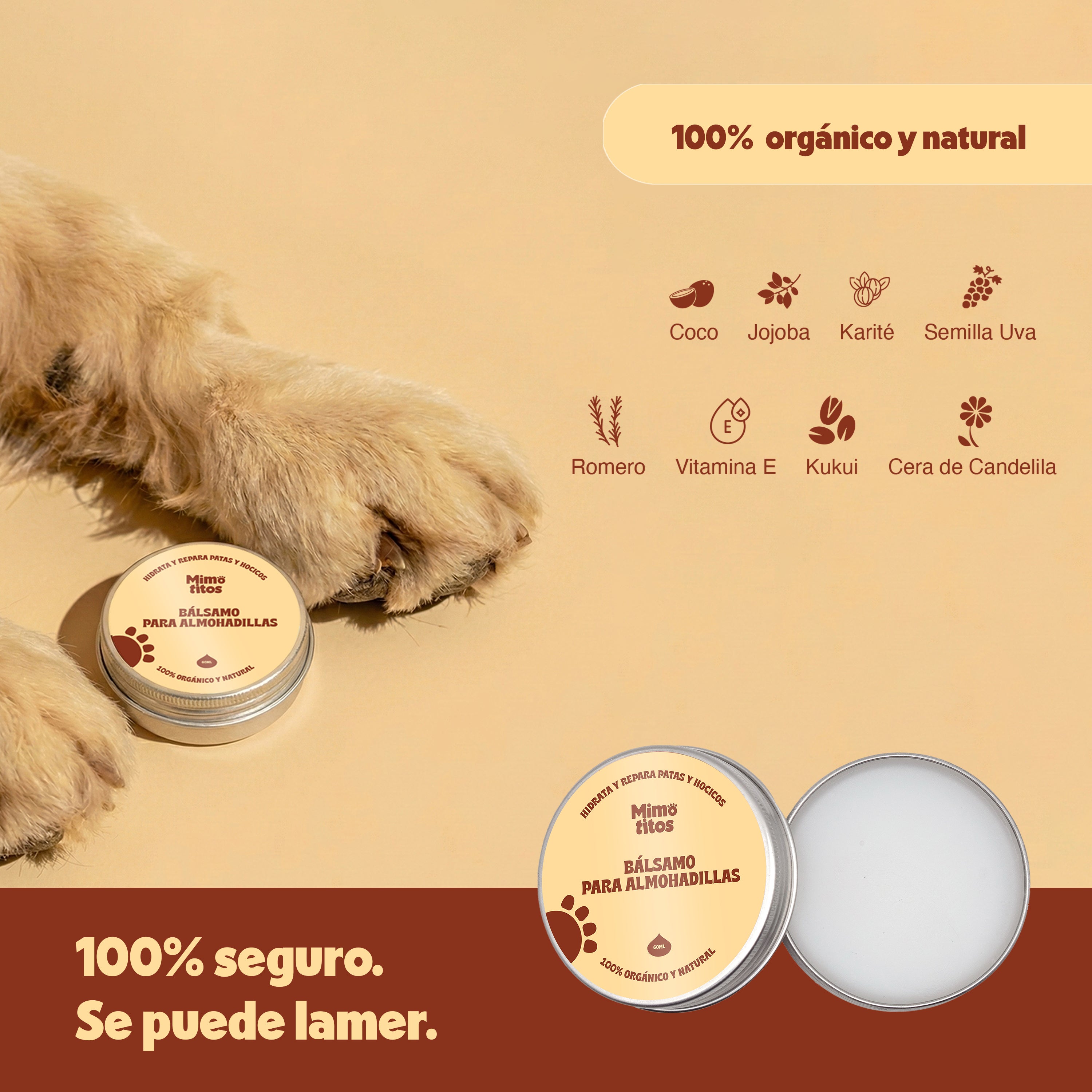 Bálsamo para almohadillas