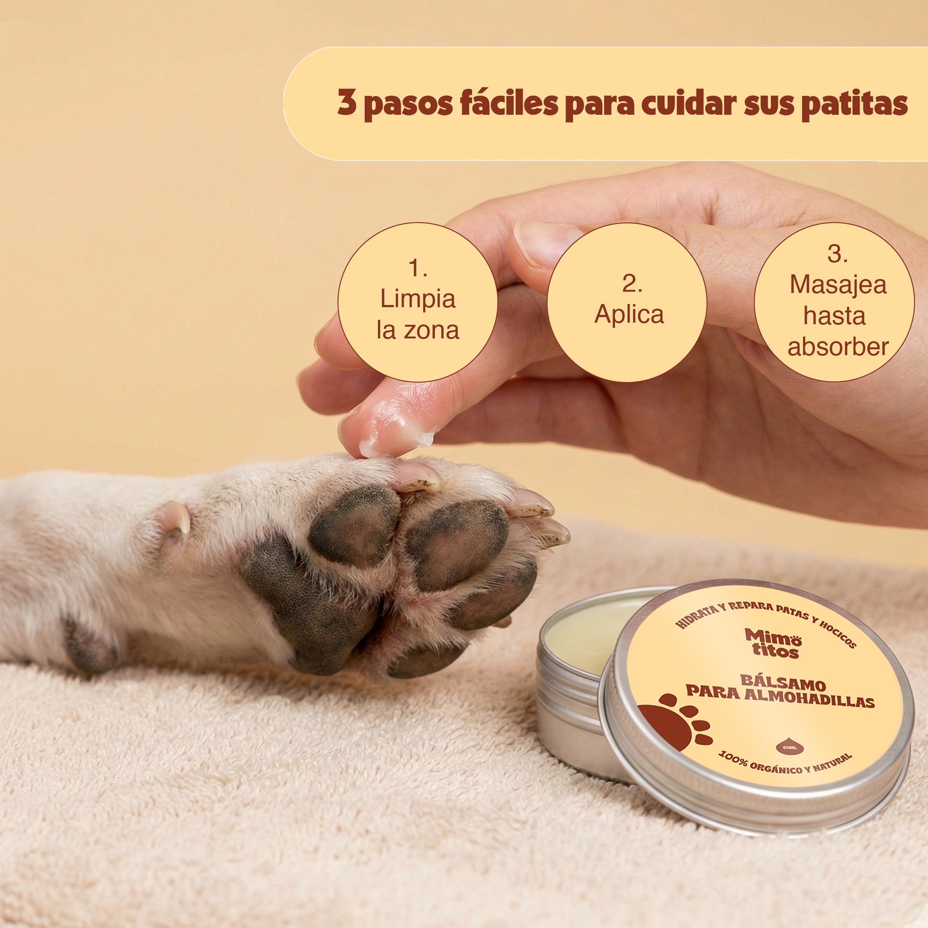 Bálsamo para almohadillas